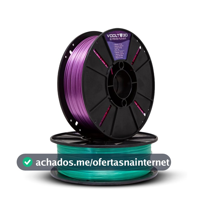 Filamento PLA - Outlet 1kg para Impressora 3D FDM - 1,75mm - Voolt3D
