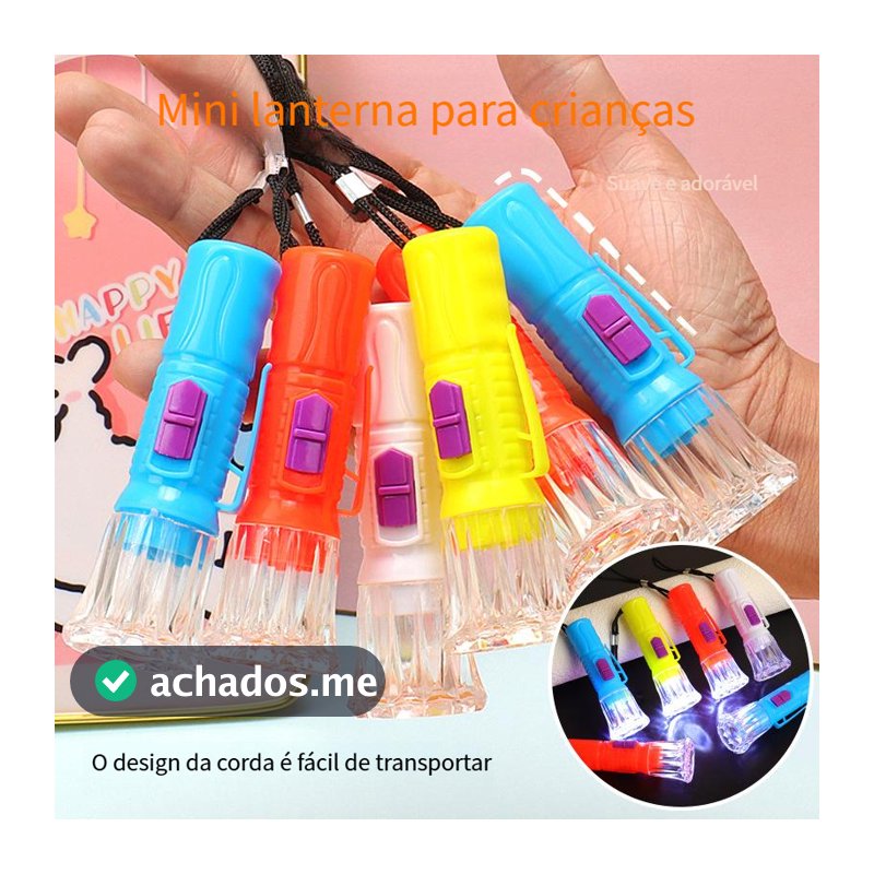 10/24/48 KIT Mini Lanterna Led Tática Portátil Para Uso Ao Ar Livre Trilha Camping Lazer, Mini Lanterna Infantil