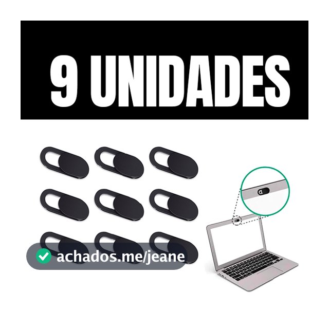 9 Unidades Protetor de Tampa Câmera Webcam Anti Espião Ultra-fino Proteção de Privacidade