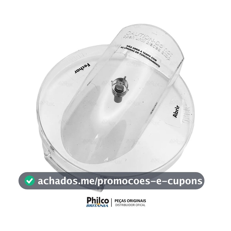 TAMPA DA JARRA 2P MINI MULTI PROCESSADOR DE ALIMENTOS BRITANIA CADENCE VICINI EPV-86 ORIGINAL