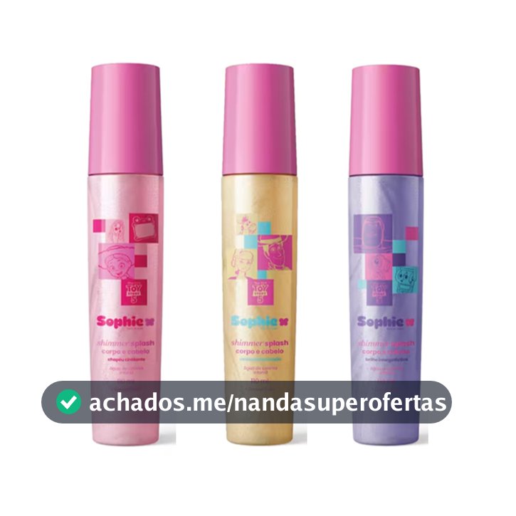 Body Splash Infantil com Brilho para Cabelo e Corpo Toy Story O Boticário