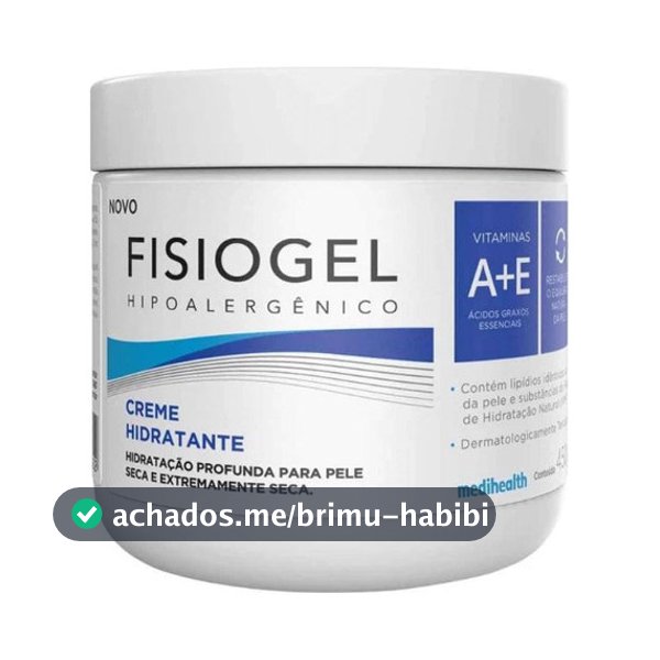 Fisiogel Creme Hidratante Corporal 450g