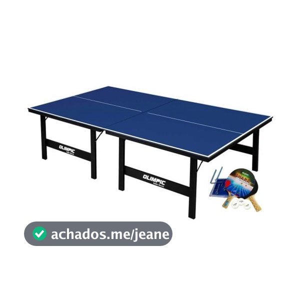 Mesa para Tênis de Mesa Ping Pong com Kit Completo Carrefour