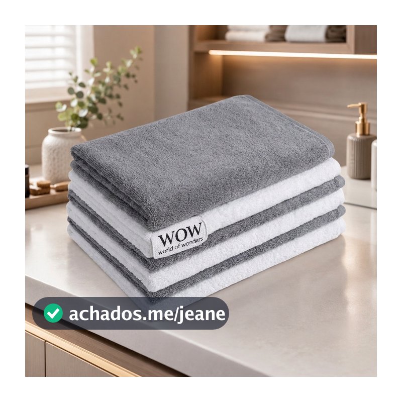 Kit 10 Super Panos De Chão Grandes Em Microfibra Panão 80x50