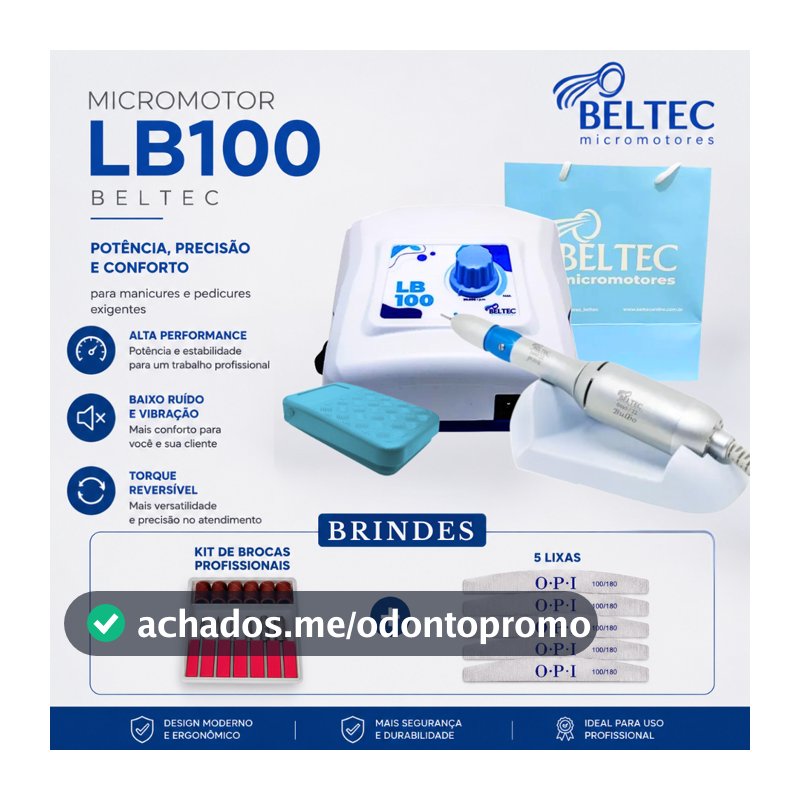 Micro Motor Beltec LB100 De 30 Mil Rpm