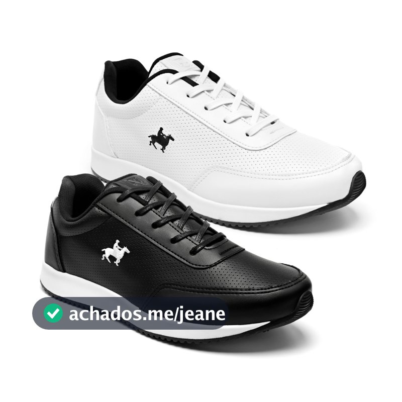 Kit 2 Tênis Masculino Polo Vili Madri Sapatenis Casual