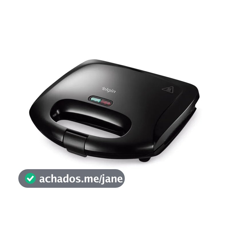 Sanduicheira Fast Time Chapa Dupla 800W Elgin