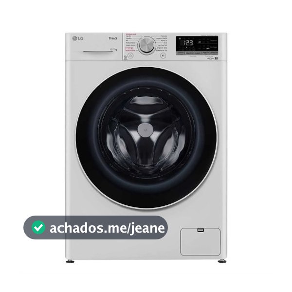 Lava e Seca Smart LG VC4 12kg com Inteligência Artificial AIDD CV5012WC4