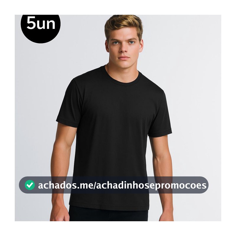 Kit 5 Tech T-shirts Gola U Masculino Insider