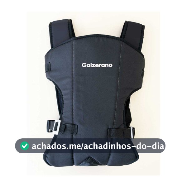 Canguru de Passeio para Bebê Galzerano Balbi Preto