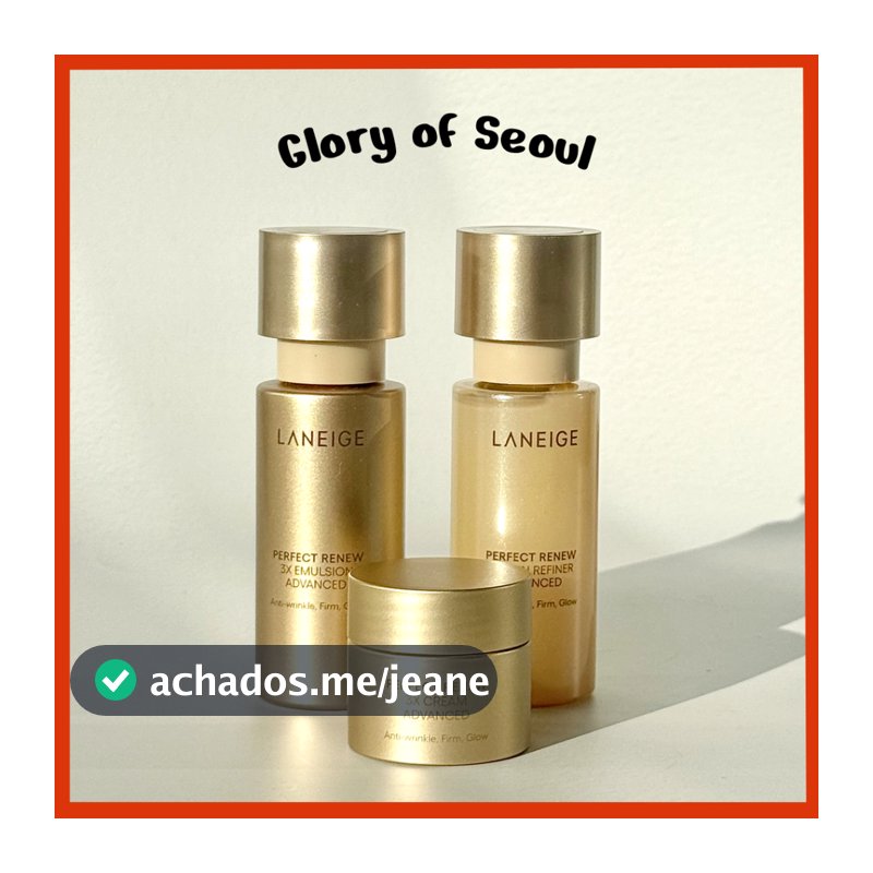 [Mini] Coleção LANEIGE Perfect Renew 3X/3 Opções