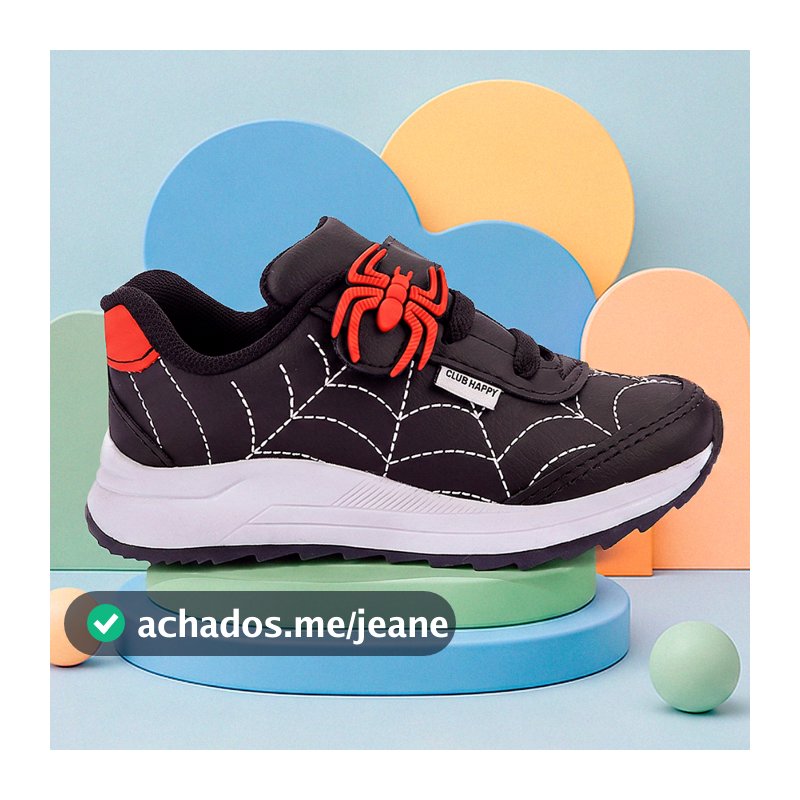 Tenis De Menino Infantil Masculino Aranha