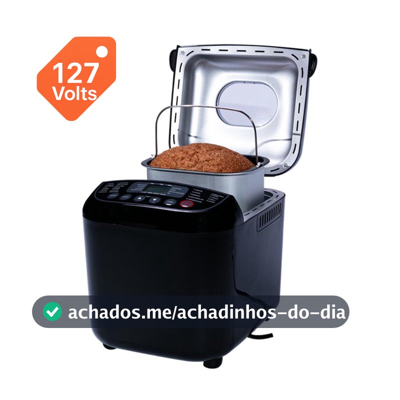 Panificadora 19 Programas Gallant 600w 127v Preta (GPA1E19A_127PT)
