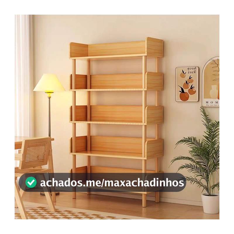 Estante Organizador Livreiro Prateleira Para Sala Quarto Escritório