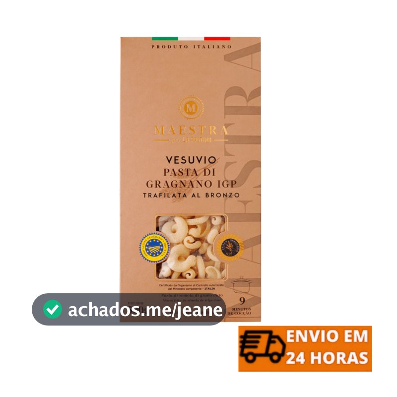Macarrão Italiano Vesuvio Di Gragnano 500g Maestra La Pastina