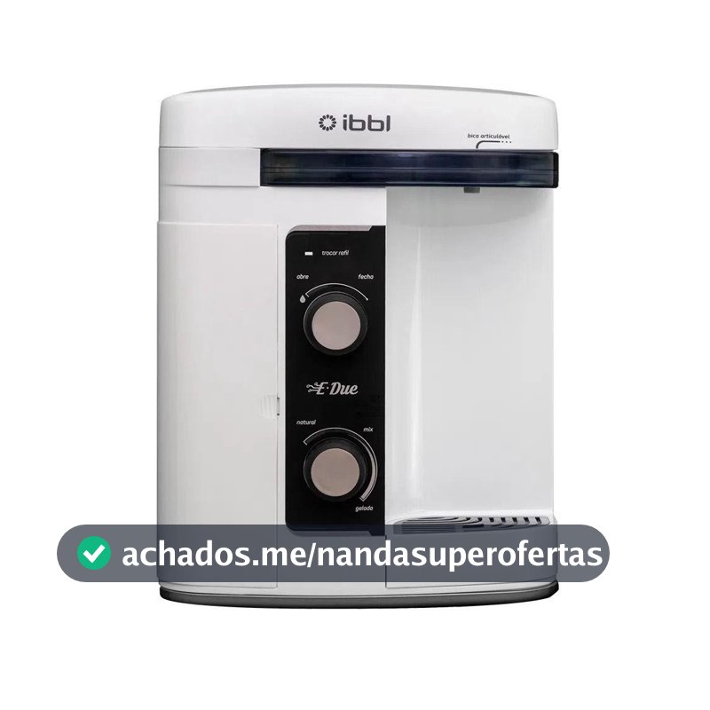 Purificador de Água Ibbl E-Due Branco Bivolt 79013001