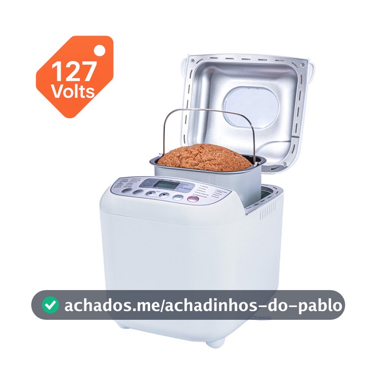 Panificadora 19 Programas Gallant 600w 127v Branca (GPA1E19A_127BR)
