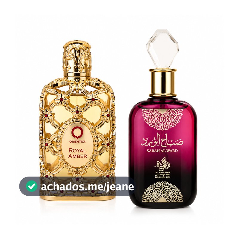 Kit Sabah 100ml + Royal Amber 80ml