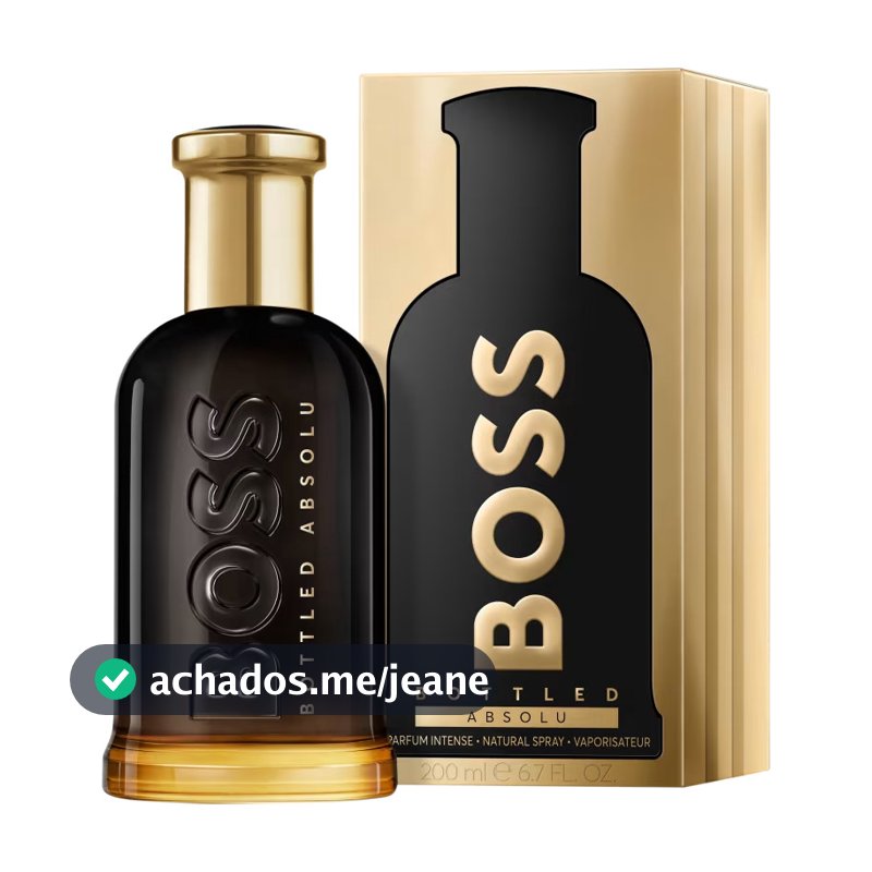 Bottled Absolu For Men BOSS Parfum Intense - Perfume Masculino 200ml