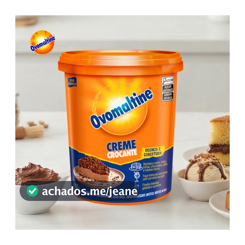 Creme de Ovomaltine Pote de 900g