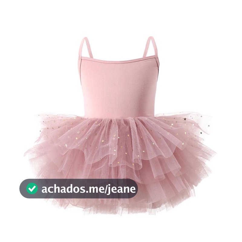 Crianças vestido de balé estrela impresso gaze vestido de princesa 2026 novo estilo estilingue traje de desempenho de um
