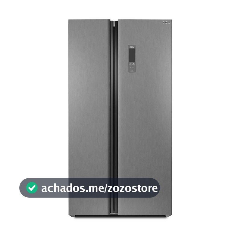 Geladeira 437L Philco Inverter Side by Side Inox PRF535I