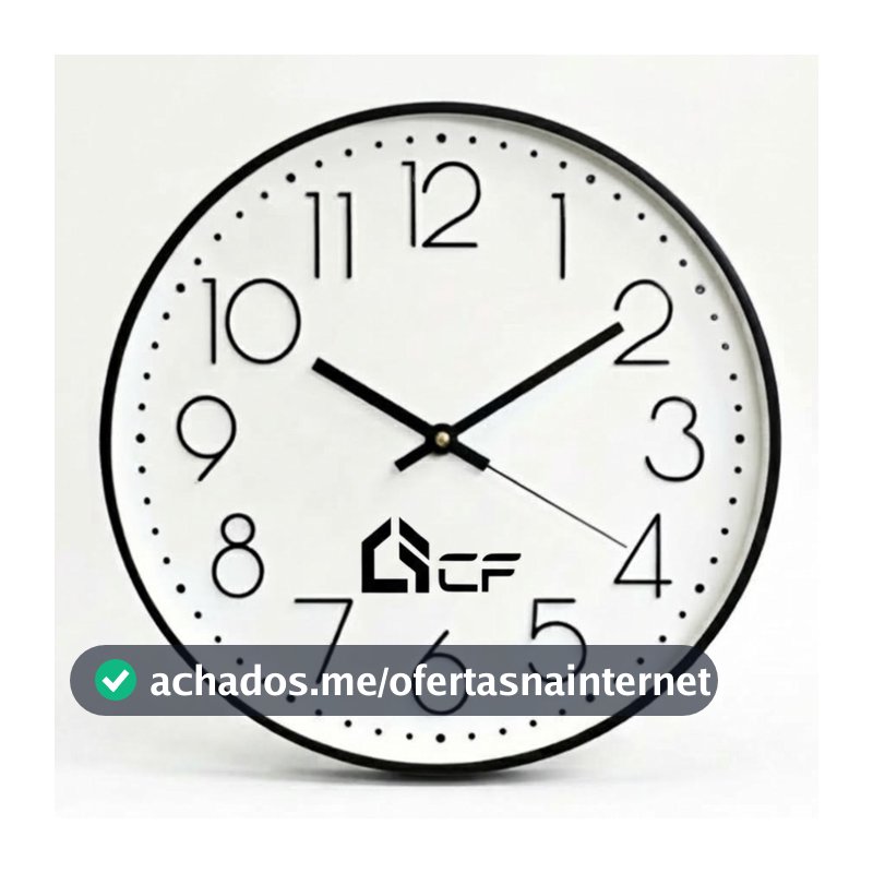 Relógio de Parede Cozinha Silencioso Moderno Decorativo Quarto Sala Escritório