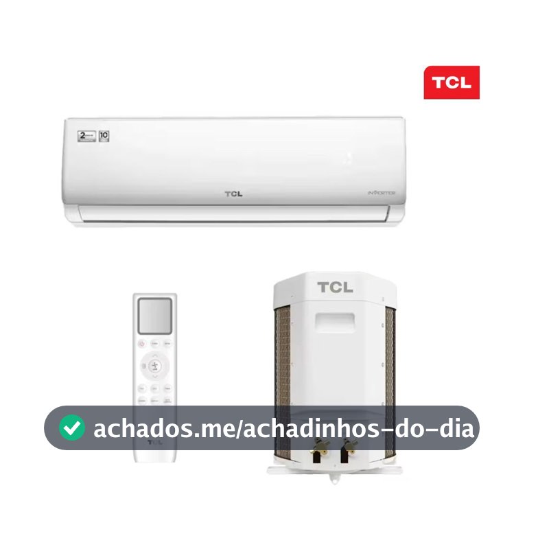Ar Condicionado TCL Split Hi Wall Elite Inverter 9.000 Btus Frio TAC-09CSGV-INV Frio 220V