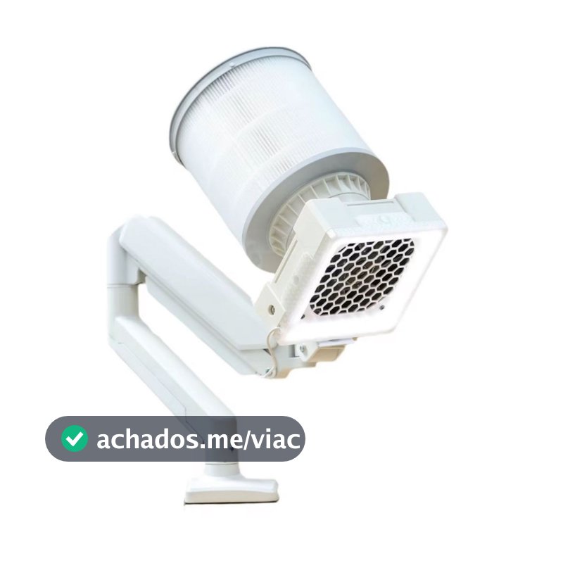 Aspirador das Gringas Sugador Coletor de Pó de Unhas Russo Aéreo Para Manicure Com LED Integrado