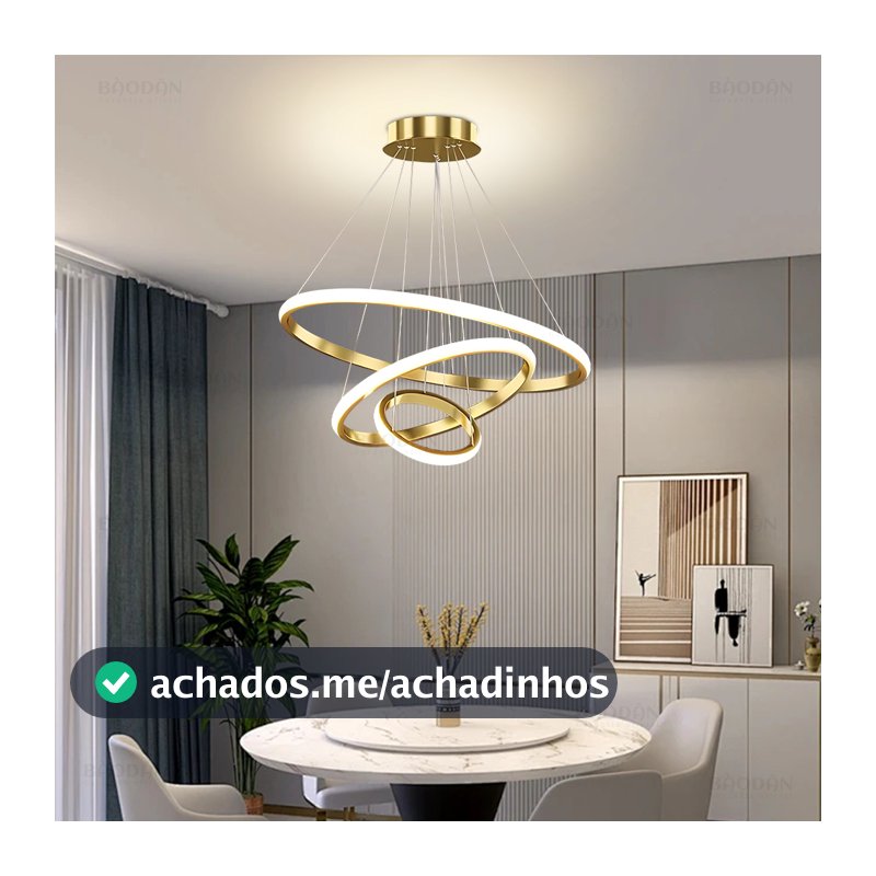 TOP SALES Scandinavian Chandelier with 3 Colors and 1 Ceiling Light for Living Room, Dining Room and Home Bar