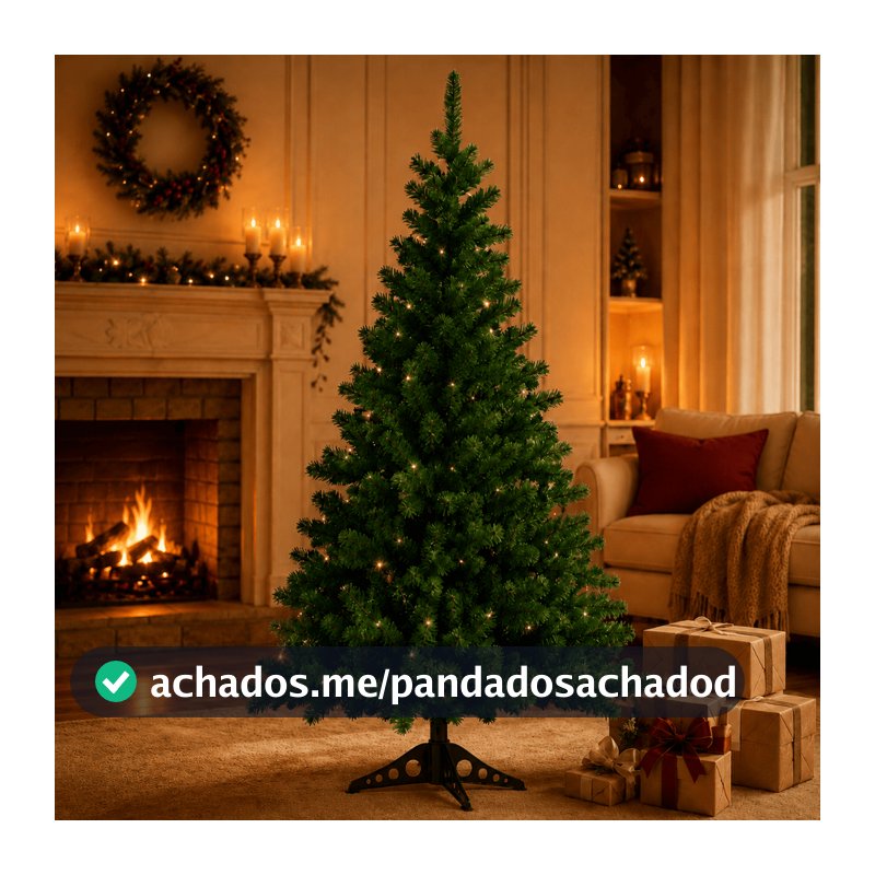 Árvore Natal Verde 150cm 220 Galhos Decoração Natalina Pinheiro Pinheirinho Premium