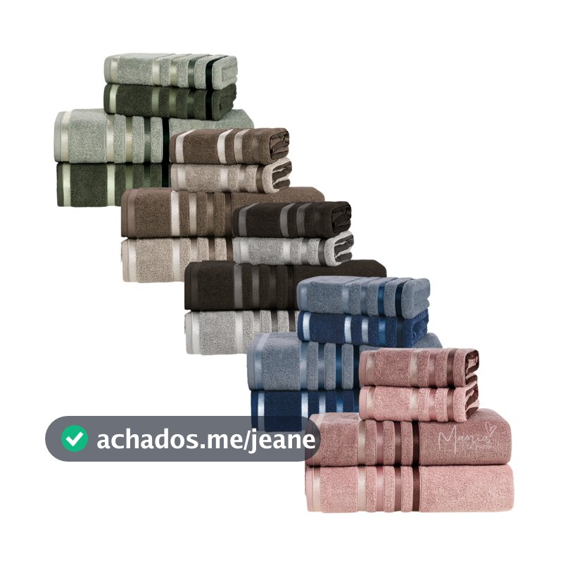 Jogo de Toalhas Banhão Karsten Lumina Gigante 4 Peças 100% Algodão Fio Penteado 500g/m² Unika
