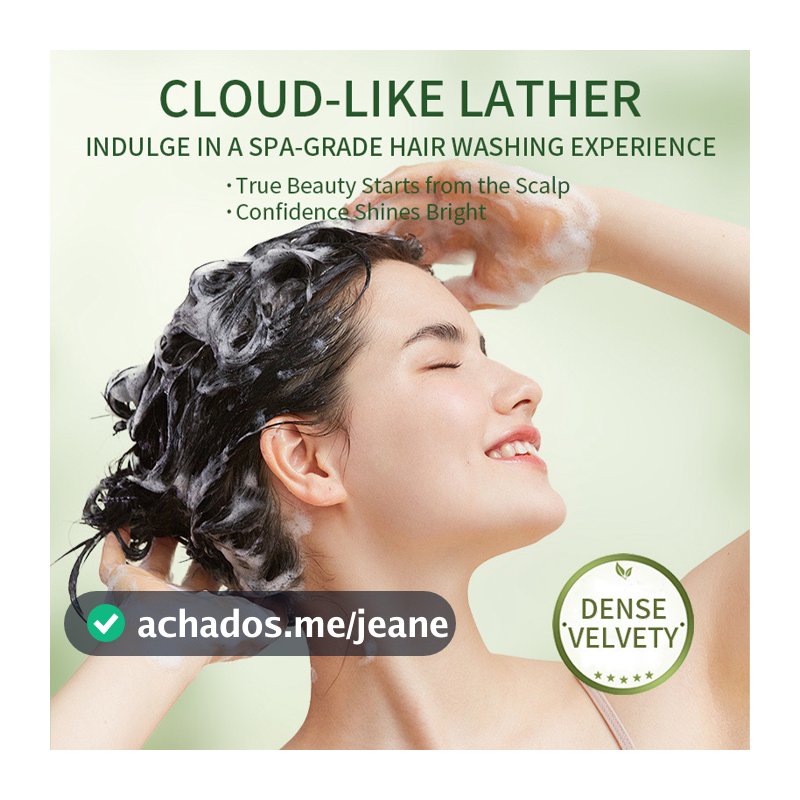 Usmamgras Side Cypress Leaf Shampoo Sabonete Shampoo Fofo Polygonum Multiflorum Shampoo Botânico de Ervas Sabonete 9.18
