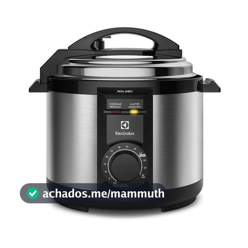 Panela de Pressão Elétrica 5L Electrolux Efficient PCE20 Rita Lobo