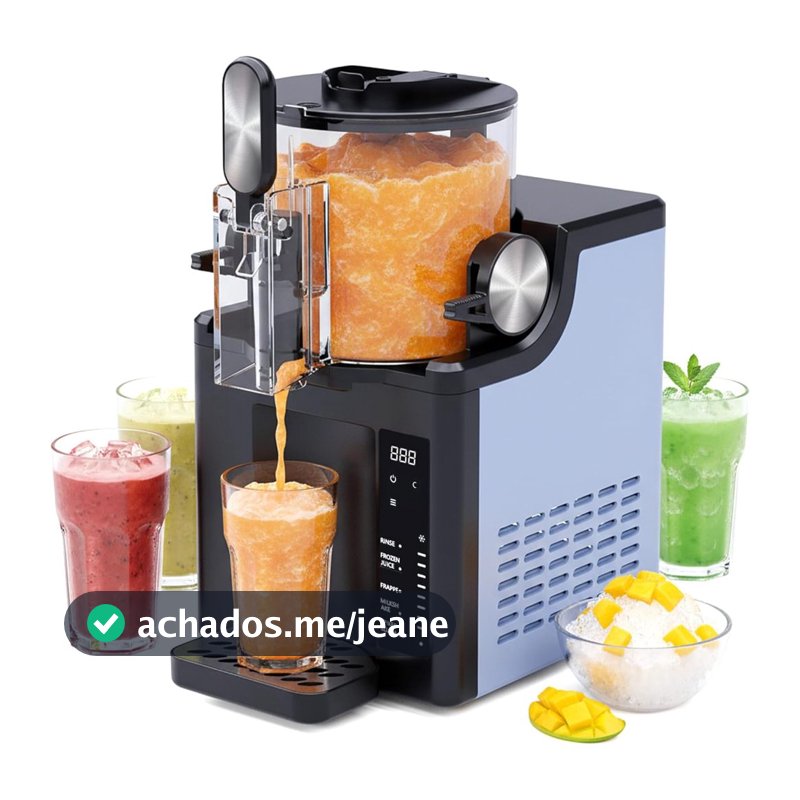 Máquina de GranizadosToque na telal 5 modos de preparação controlo de temperatura e função de autolimpeza pre