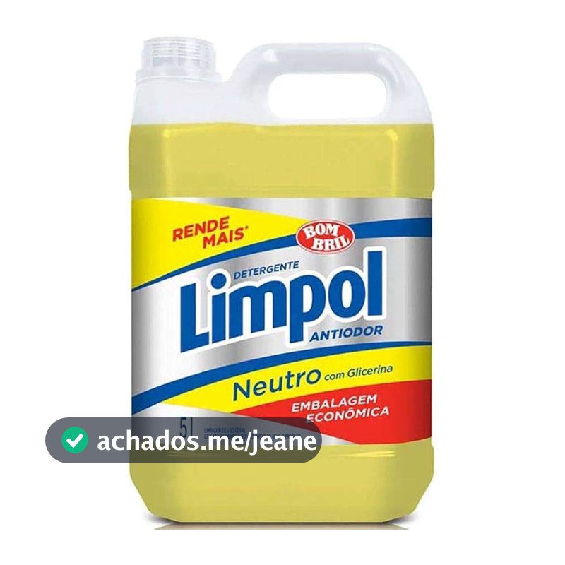 Detergente Limpol Neutro 5L
