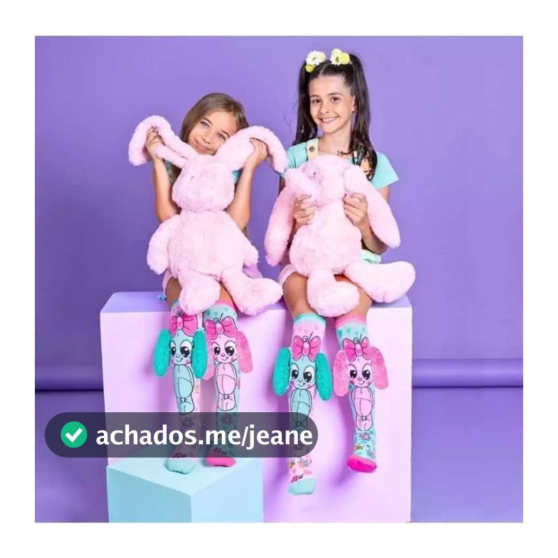 Kit 1/2/3 Pares Meias 3D Infantis Personagens Divertidos Conforto Macio Sortidos Criança Festa