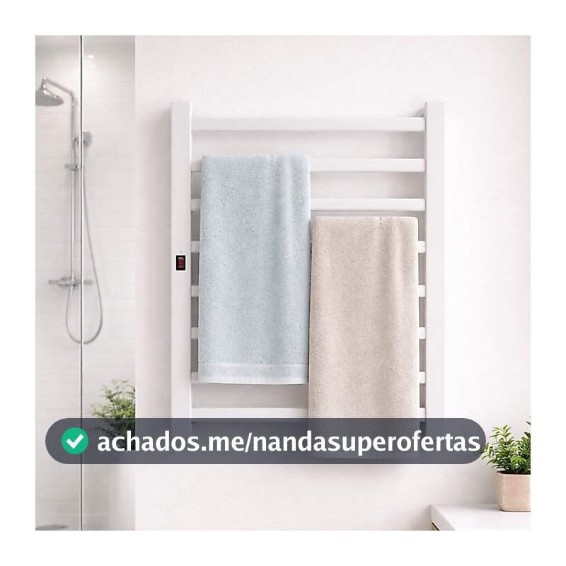 Toalheiro Térmico Aquecedor para duas Toalhas
