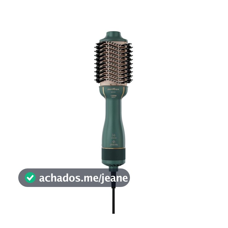 Escova Secadora Britânia 3 em 1 Cerâmica Infrared BES13VD