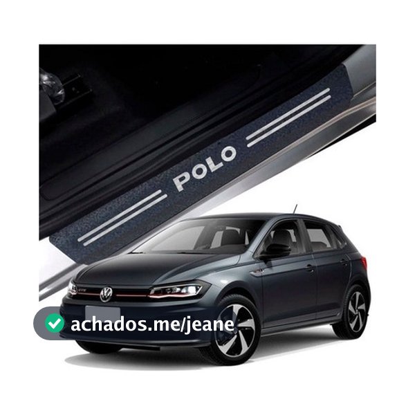 Soleira 8 Peças Volkswagen Polo 2017 2018 2019 2020 2021 á 2025