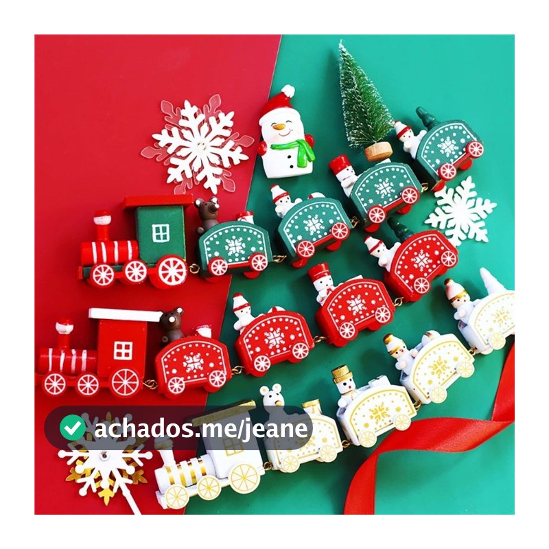 Enfeites De Decoração De Brinquedos De Trem De Plástico Festa De Natal
