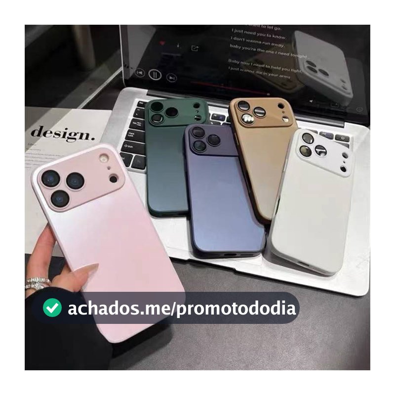 Estojo Caixa De Vidro Fosco Roxo Escuro Capinha De Celular Para iPhone 17 16 15 14 13 12 11 capa anti impacto ipnone 17
