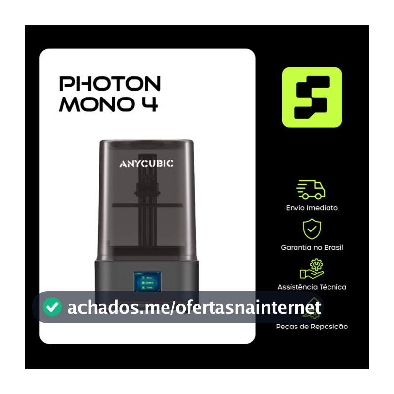 Impressora 3D Anycubic - Modelo Photon Mono 4 10K