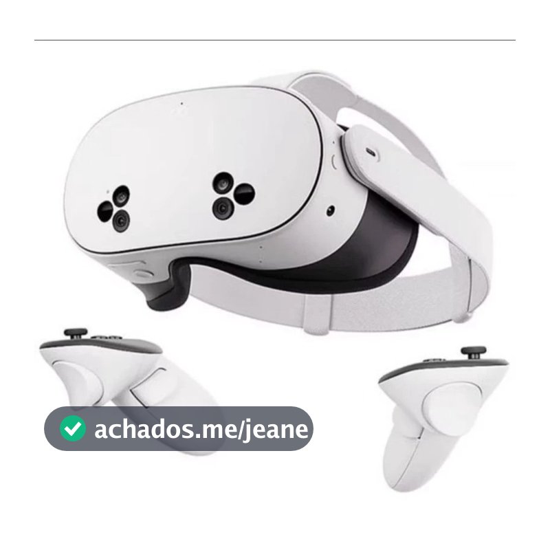 Óculos De Realidade Virtual Meta Quest 3s 128gb branco NOVO LACRADO
