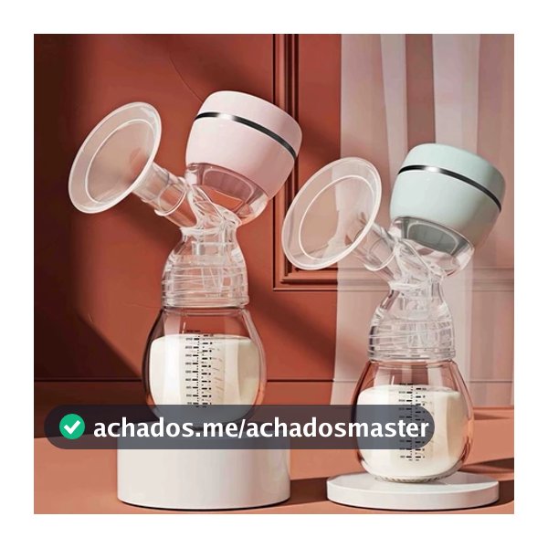 Bomba tira leite automática com sistema de armazenamento integrado.