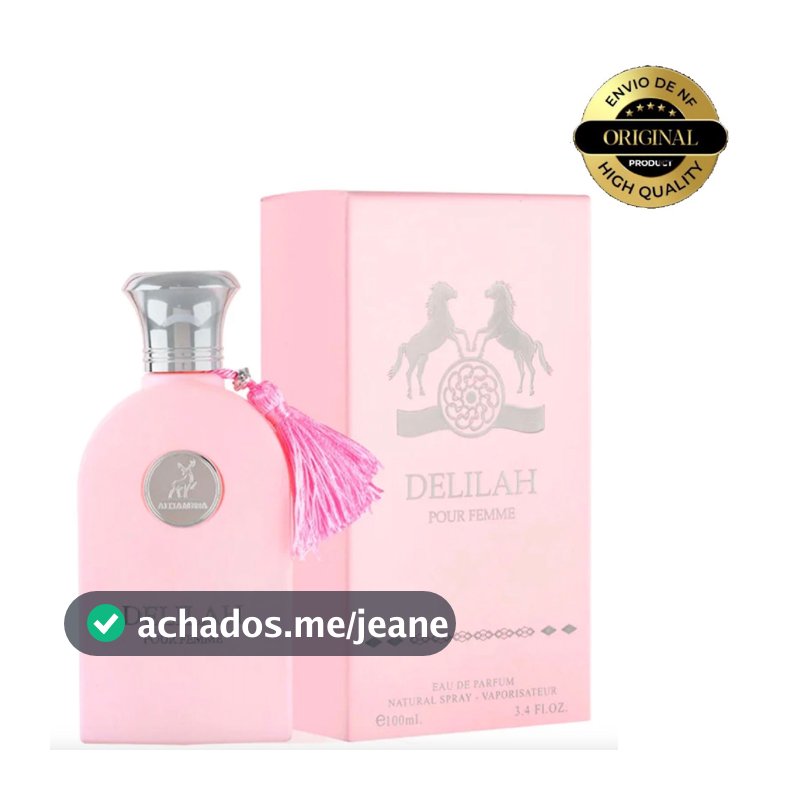Perfume Árabe Feminino Delilah Maison Alhambra F 100ml Eau de Parfum EDP Original