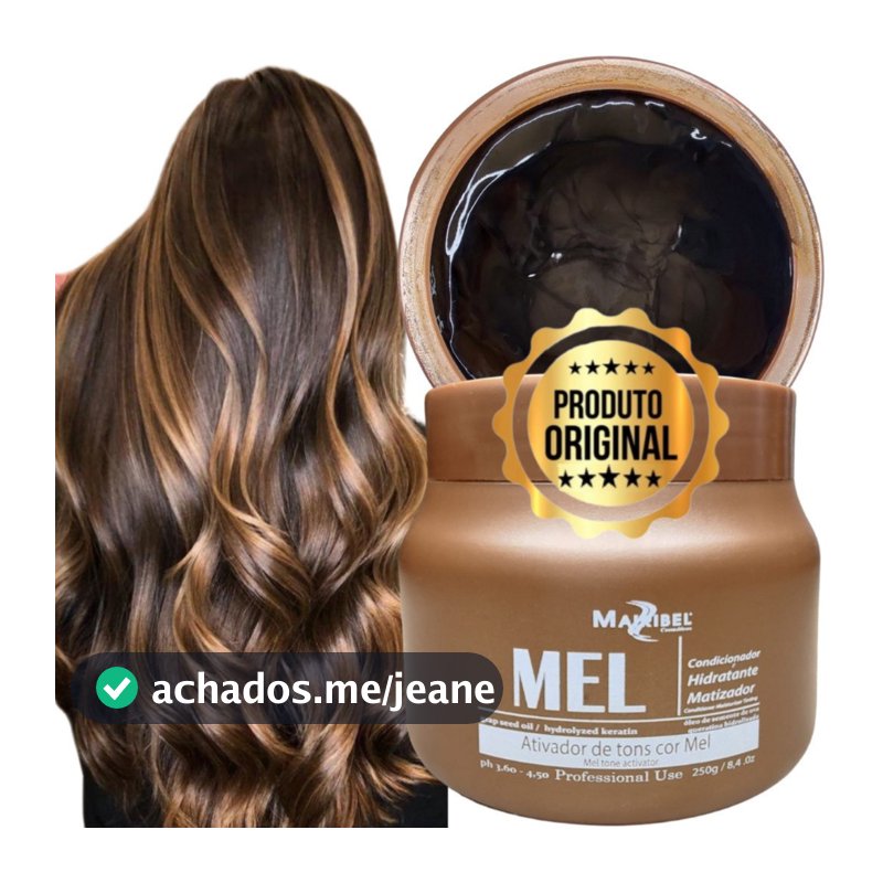 Revitalização Loiro Mel Efeito Natural Iluminado Hidratação e Brilho | Descubra o Brilho Seu Cabelo