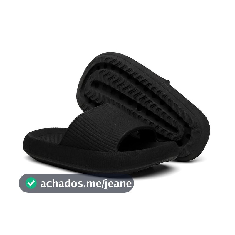Chinelo Nuvem Ergonômico Unissex Slide Flexível Conforto