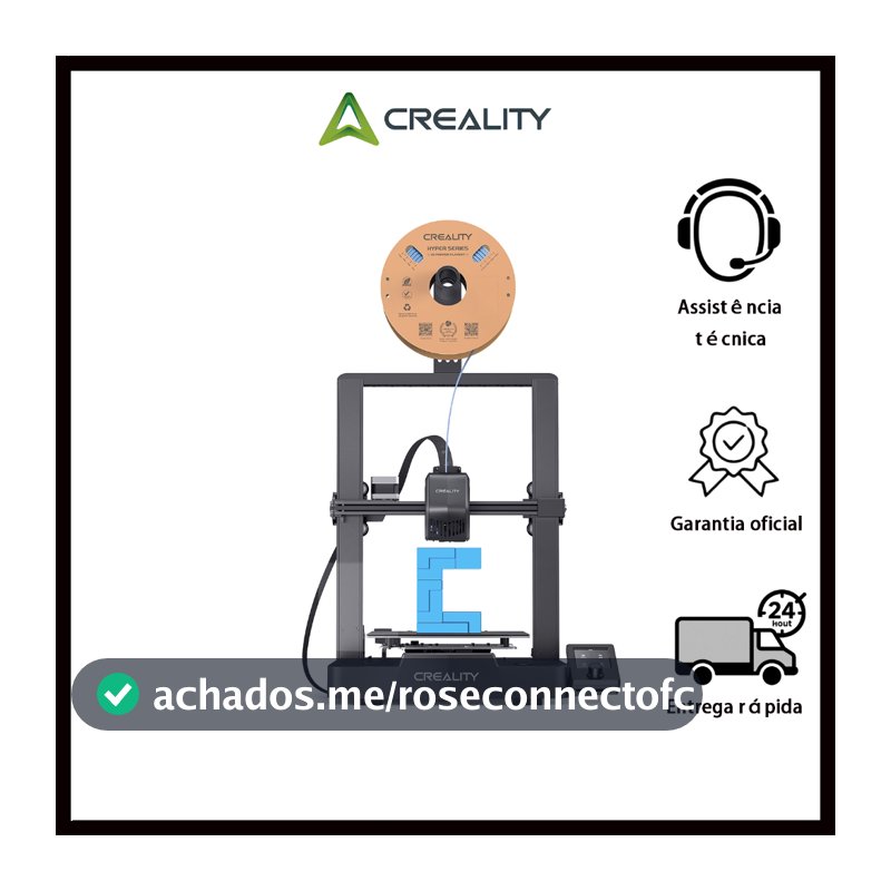 Creality Ender-3 V3 SE/Ender-3 V3 KE filamento Impressora 3D Alta Velocidade Extrusora Direta