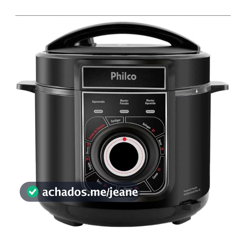 Panela Elétrica de Pressão Multifuncional PPP02PI 5L Philco